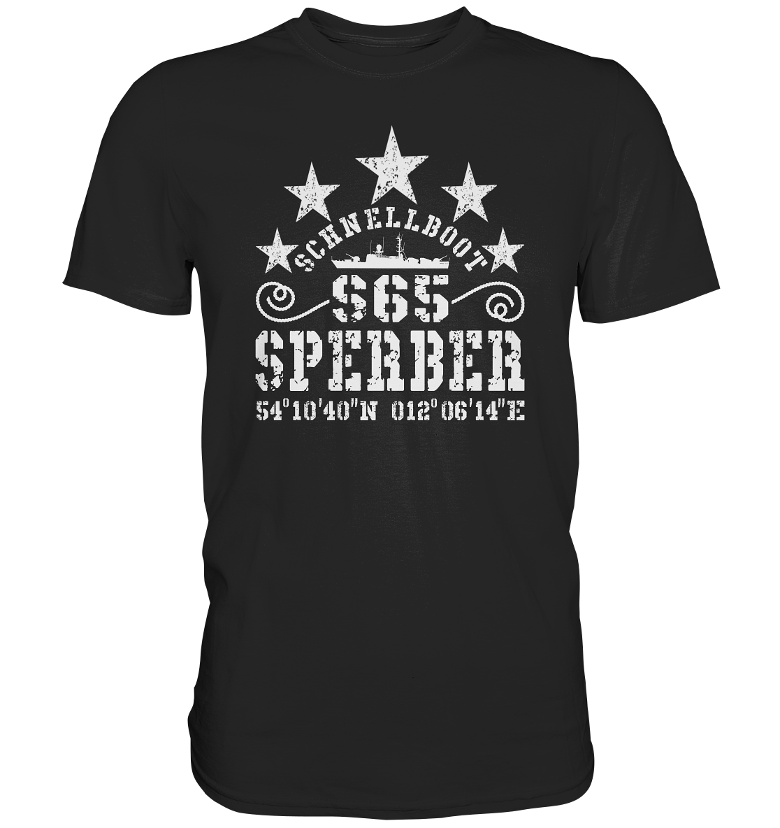 Schnellboot S65 SPERBER - Premium Shirt