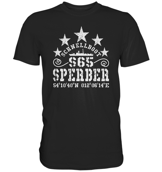 Schnellboot S65 SPERBER - Premium Shirt