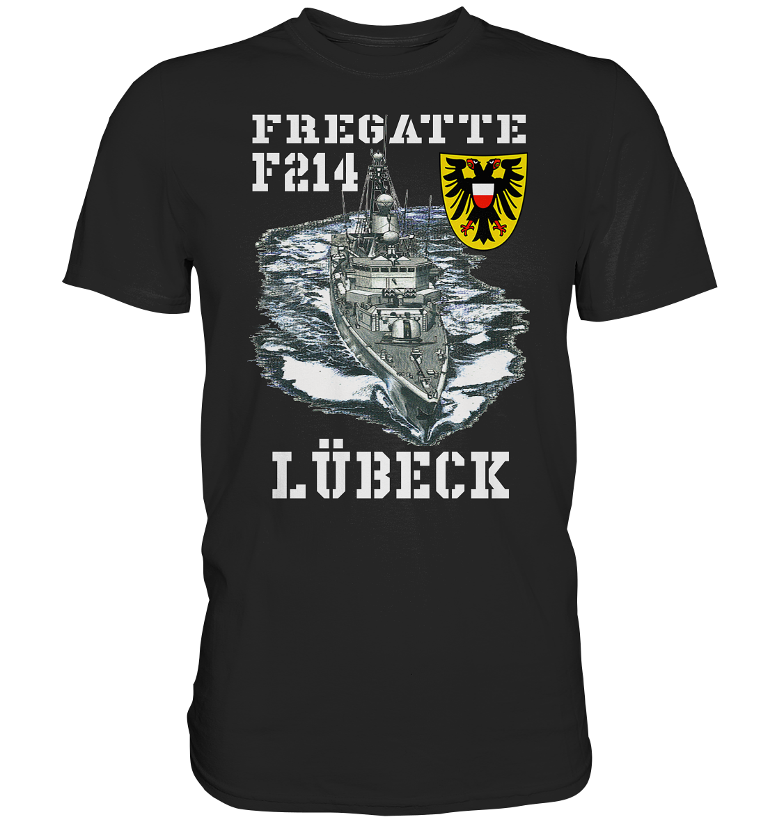 Fregatte F214 LÜBECK - Premium Shirt