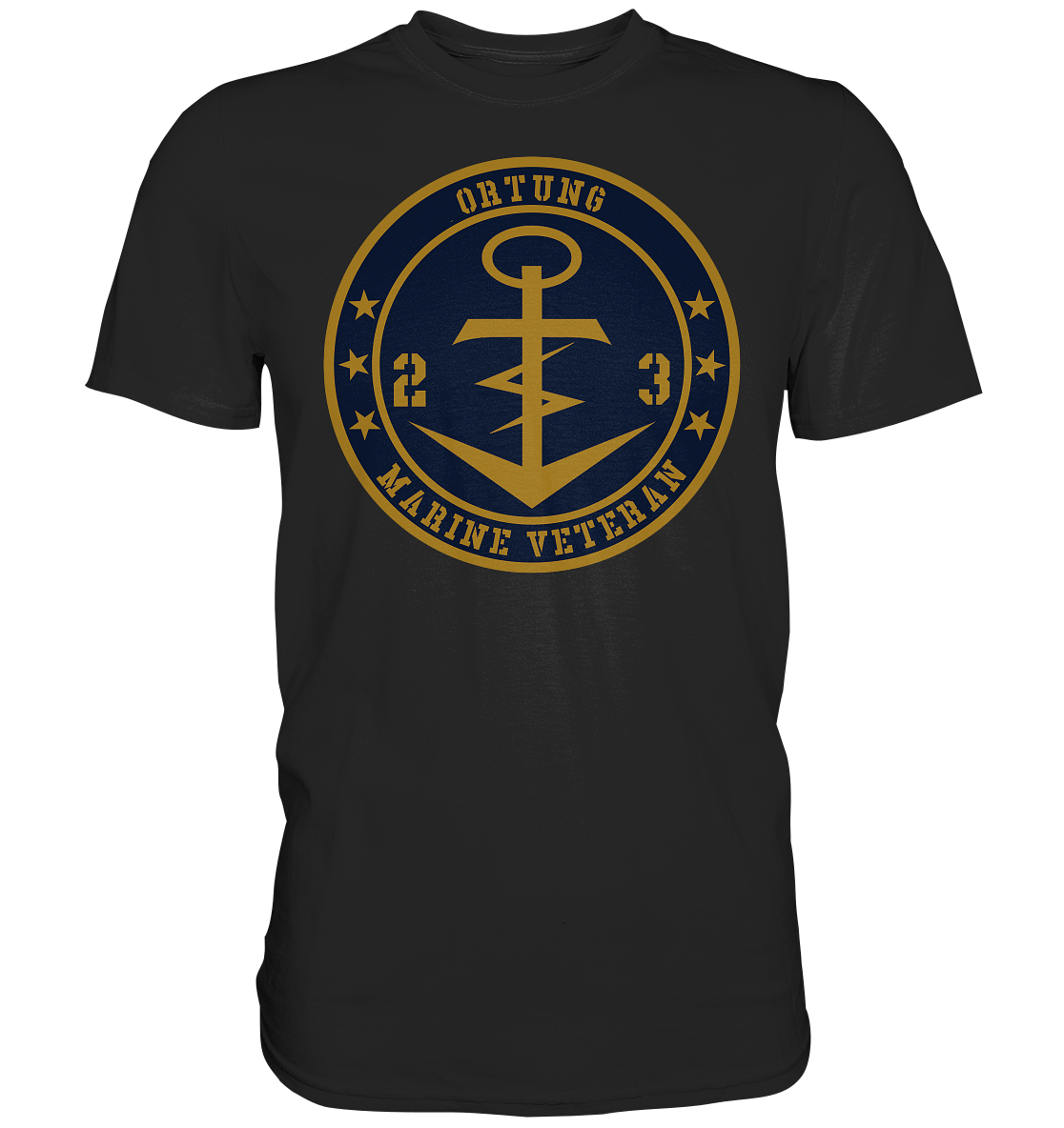 Marine Veteran 23er ORTUNG - Premium Shirt