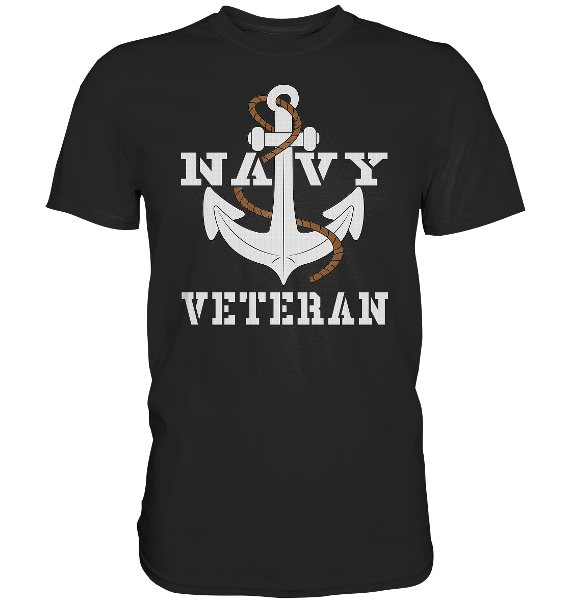 Navy Veteran Anker - Premium Shirt