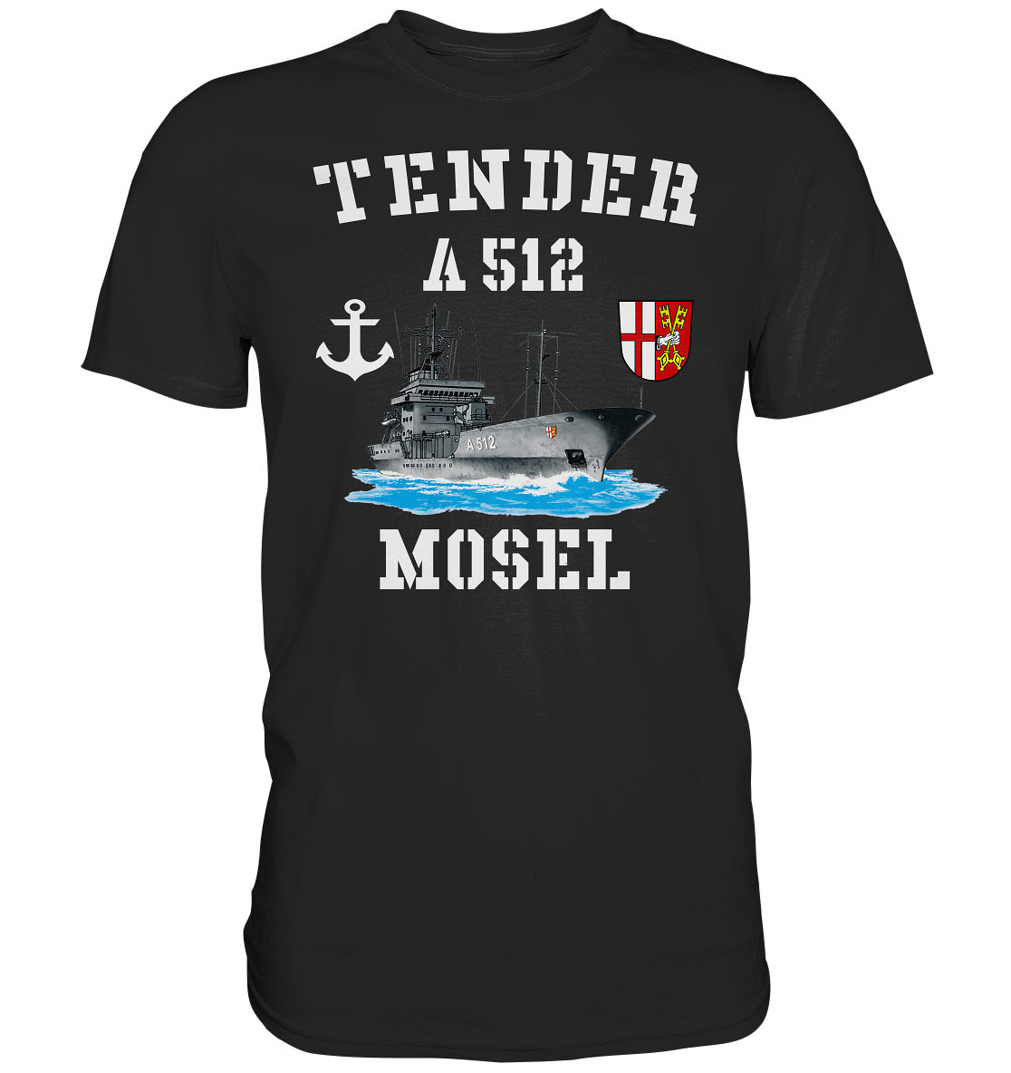 Tender A512 MOSEL Anker - Premium Shirt