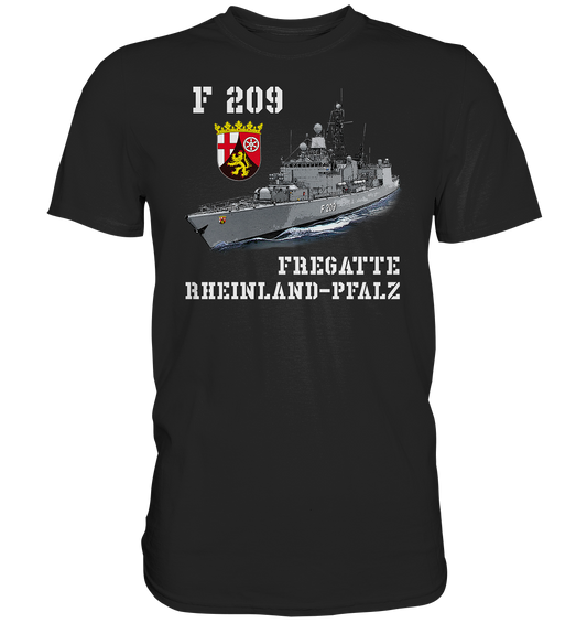 F209 Fregatte RHEINLAND-PFALZ - Premium Shirt