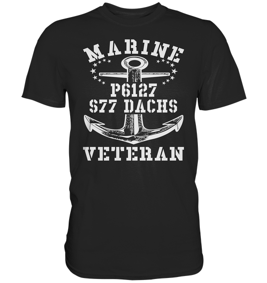 FK-Schnellboot P6127 DACHS Marine Veteran - Premium Shirt