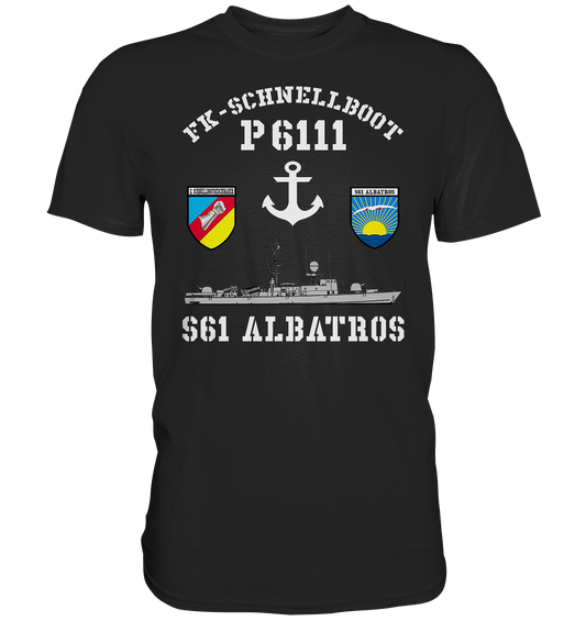 FK-Schnellboot P6111 ALBATROS 2.SG Anker - Premium Shirt