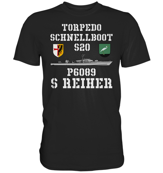 Torpedoschnellboot P6089 REIHER - Premium Shirt