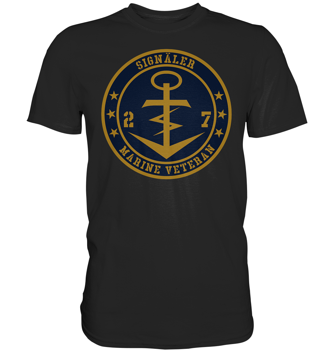 Marine Veteran 27er SIGNÄLER - Premium Shirt