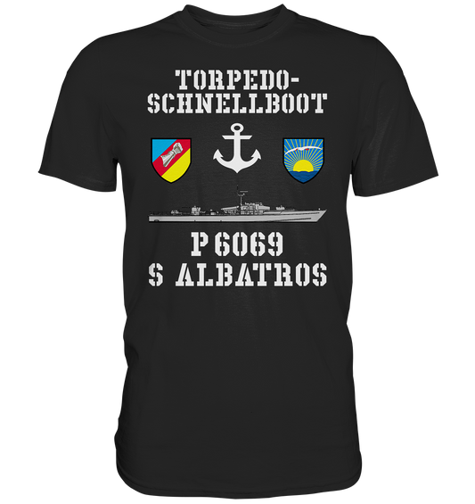 Torpedo-Schnellboot P6069 ALBATROS Anker - Premium Shirt