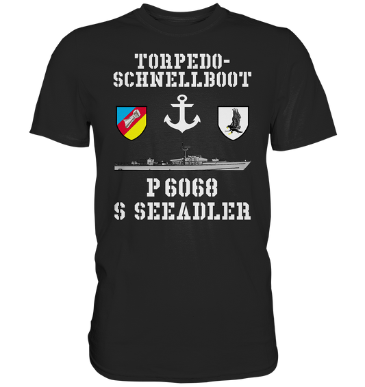 Torpedo-Schnellboot P6068 SEEADLER Anker - Premium Shirt