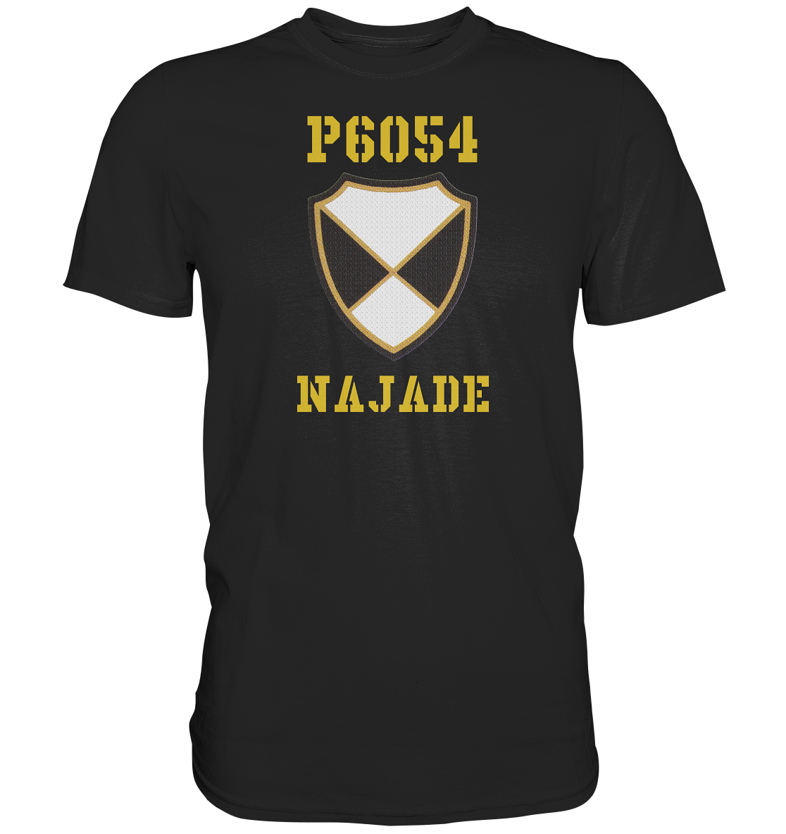 P6054 NAJADE Wappen - Premium Shirt