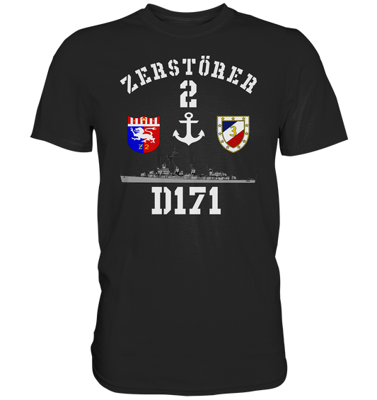 D171 ZERSTÖRER 2 Anker - Premium Shirt