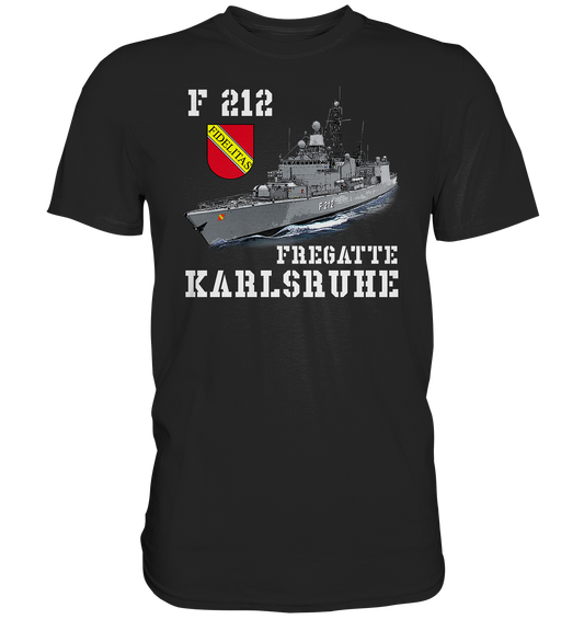 F212 Fregatte KARLSRUHE - Premium Shirt