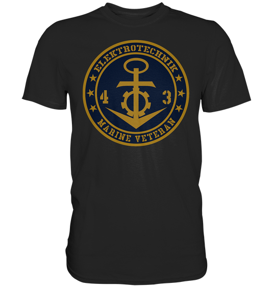 Marine Veteran 43er ELEKTROTECHNIK - Premium Shirt