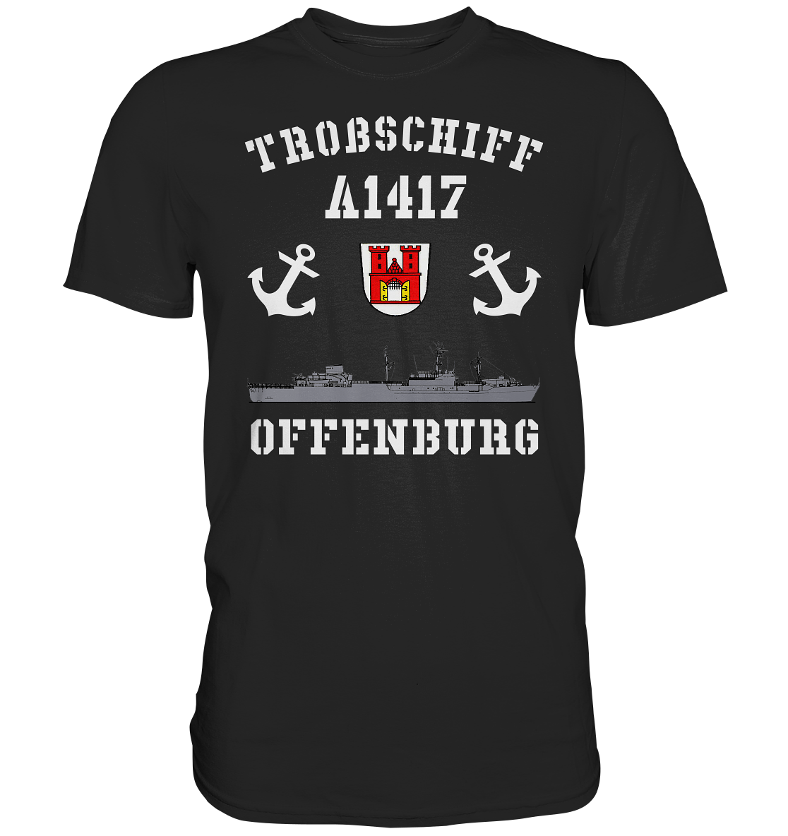 Troßschiff A1417 OFFENBURG - Premium Shirt