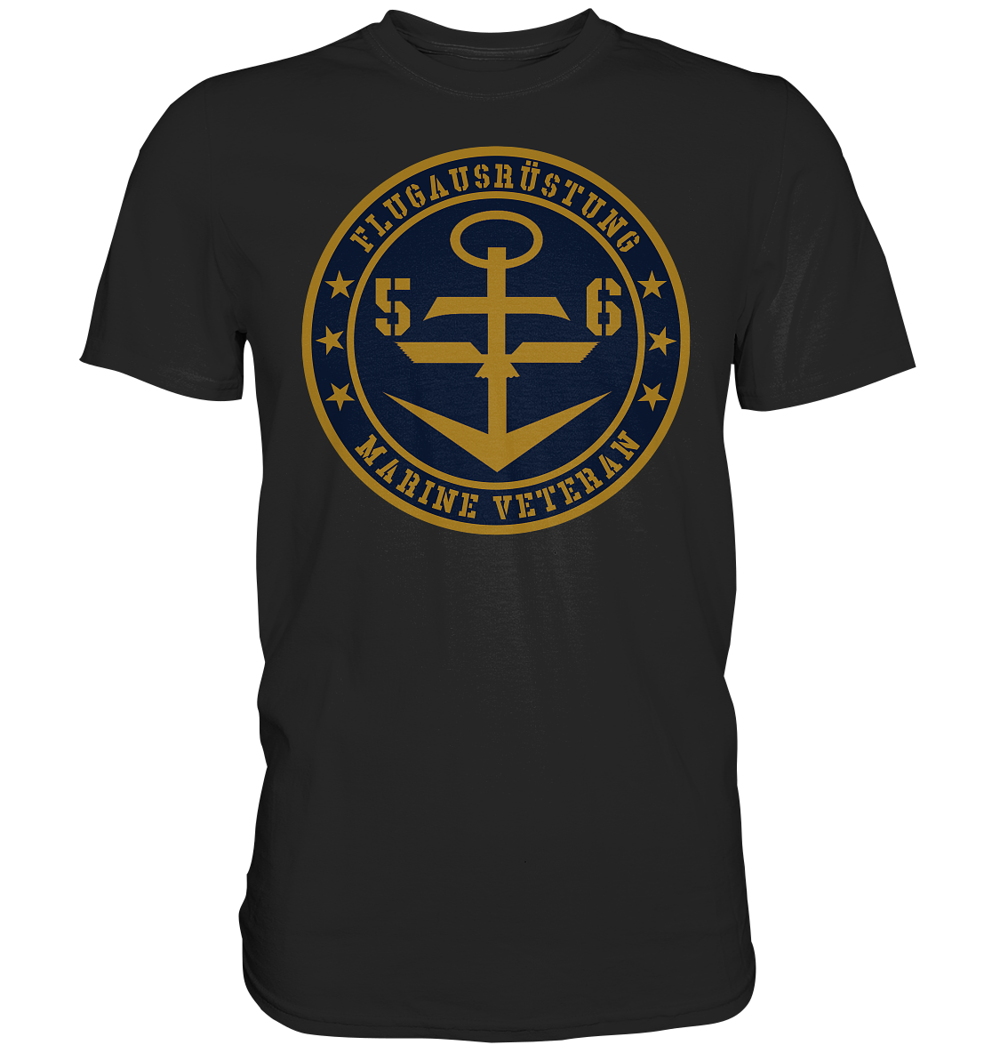 Marine Veteran 56er FLUGAUSRÜSTUNG - Premium Shirt