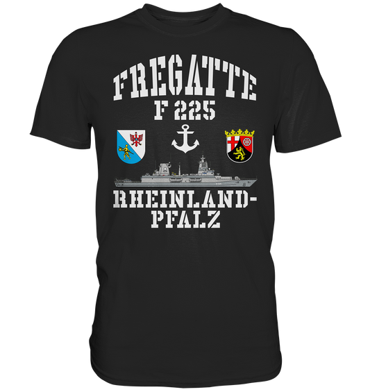 Fregatte F225 RHEINLAND-PFALZ Anker - Premium Shirt