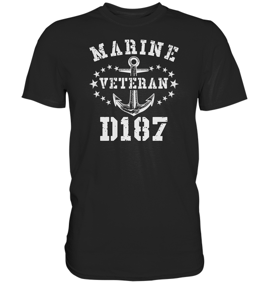 D187 Veteran - Premium Shirt