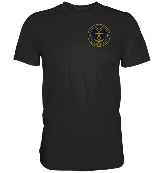Marine Veteran 33er UNTERWASSERWAFFENMECHANIK Brustlogo - Premium Shirt