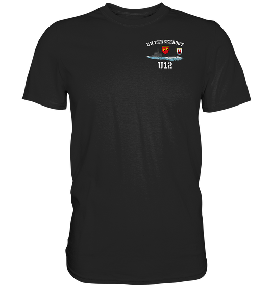 U-Boot 12 Brustlogo - Premium Shirt