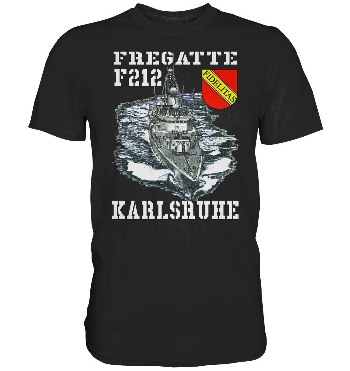 Fregatte F212 KARLSRUHE - Premium Shirt
