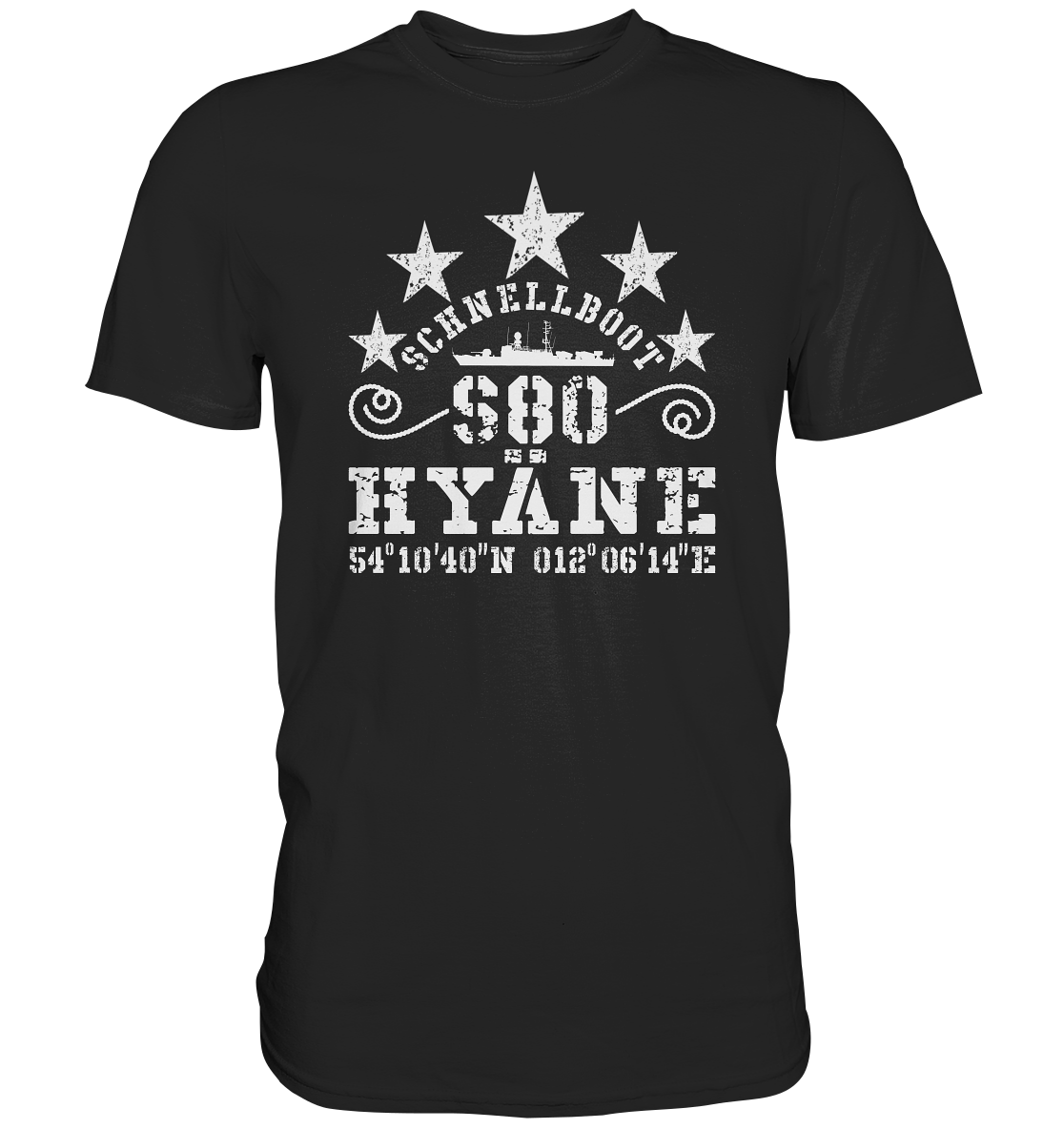 Schnellboot S80 HYÄNE - Premium Shirt