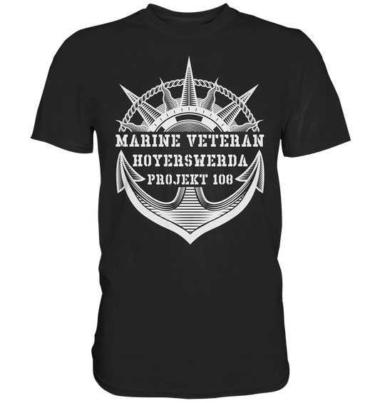Projekt 108 HOYERSWERDA Marine Veteran - Premium Shirt