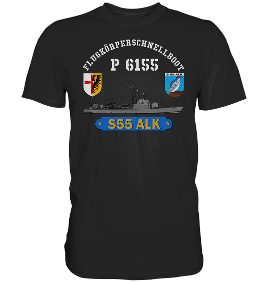 S55 ALK mit Bootswappen - Premium Shirt