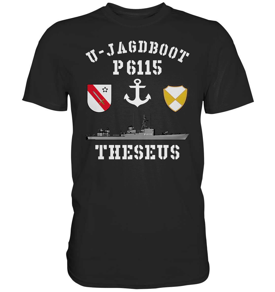 U-Jagdboot P6115 THESEUS Anker - Premium Shirt