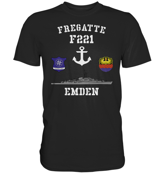 Fregatte F221 EMDEN Anker  - Premium Shirt