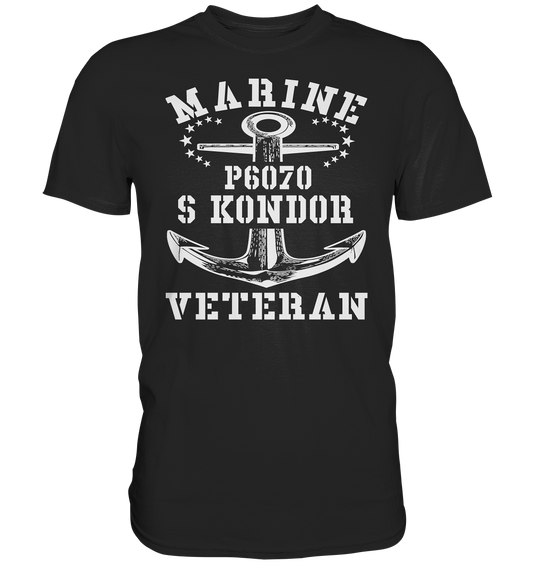 P6070 S KONDOR Marine Veteran - Premium Shirt