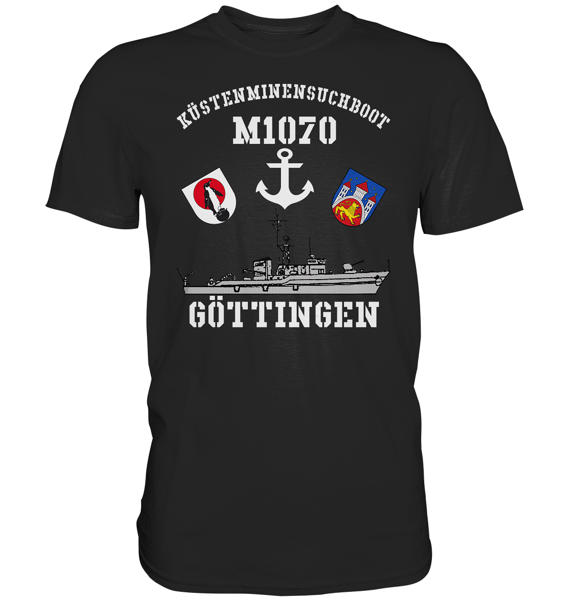 KM-Boot M1070 GÖTTINGEN Anker - Premium Shirt
