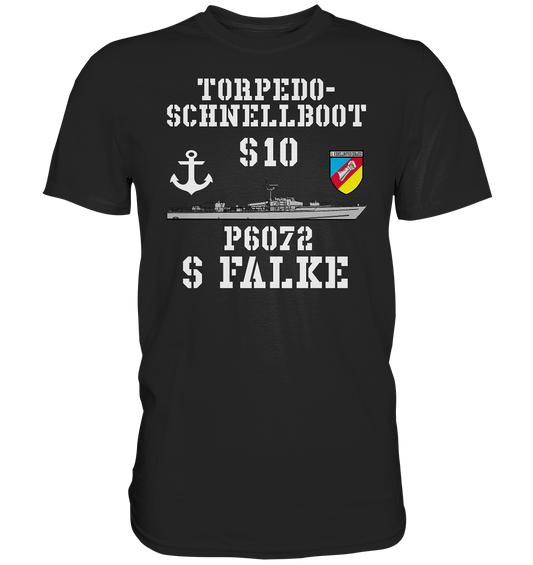 Torpedo-Schnellboot S10 P6072 FALKE Anker - Premium Shirt
