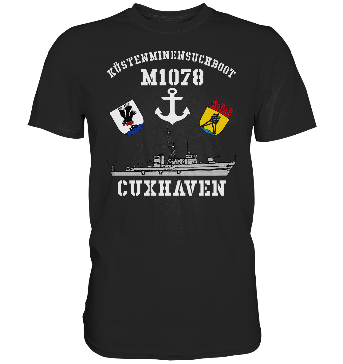 KM-Boot M1078 CUXHAVEN - Premium Shirt