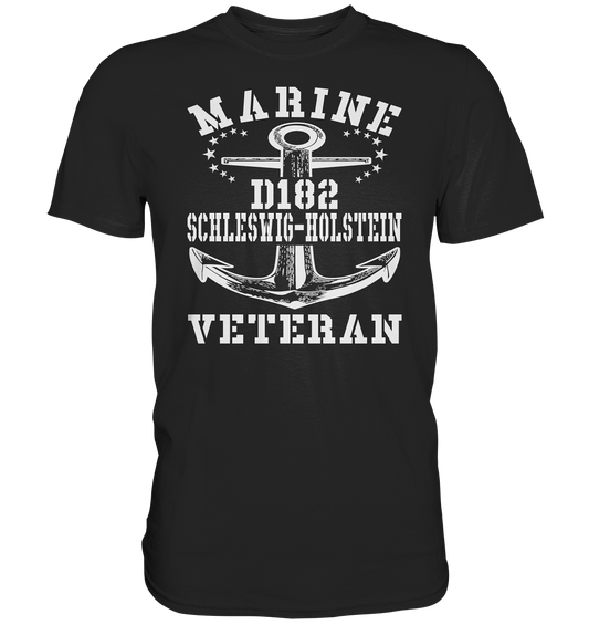 Zerstörer D182 SCHLESWIG-HOLSTEIN Marine Veteran - Premium Shirt