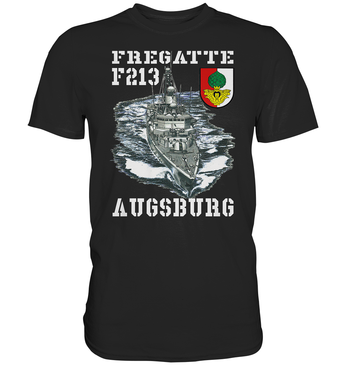 Fregatte F213 AUGSBURG - Premium Shirt