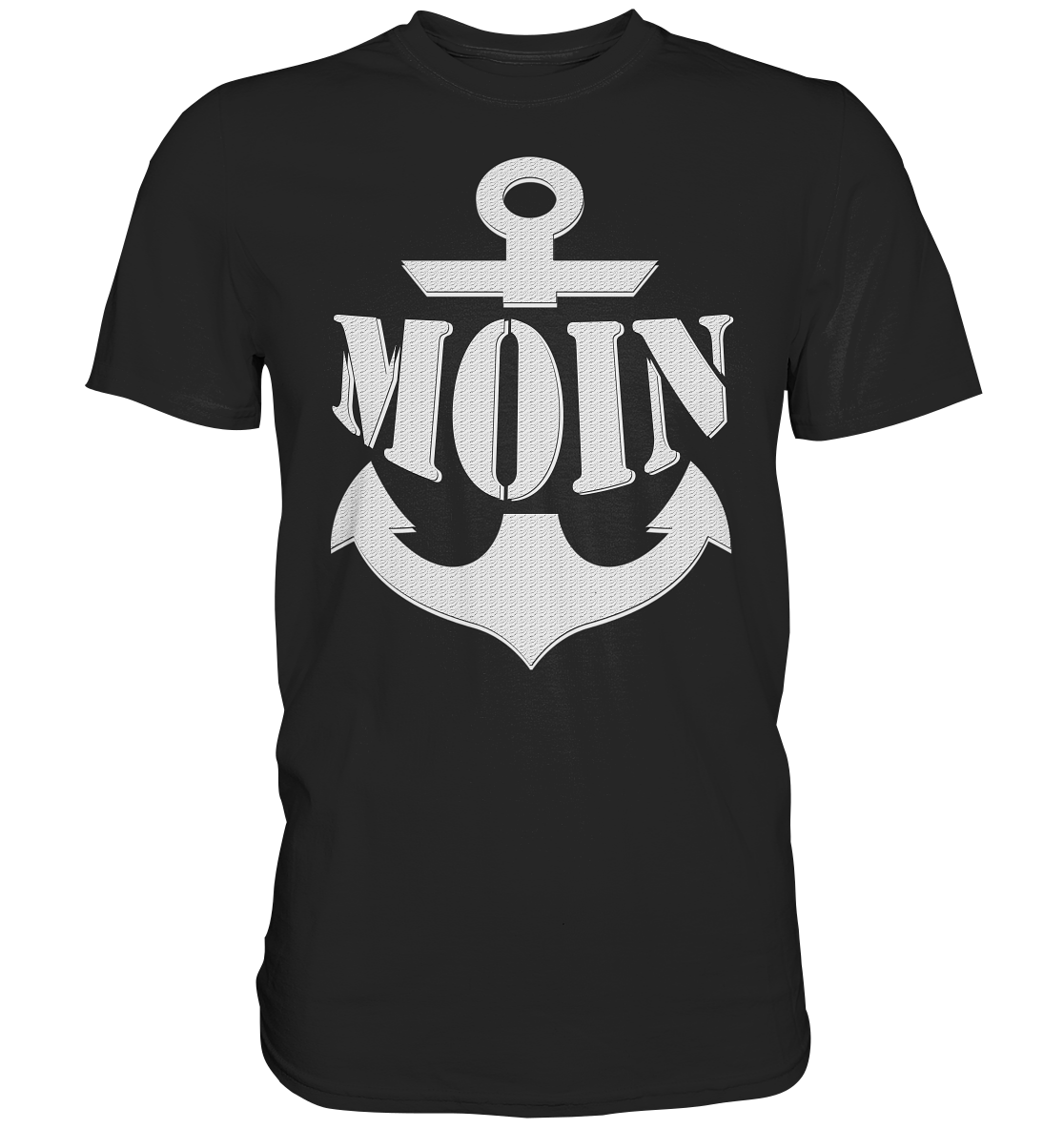MOIN Anker weiß - Premium Shirt