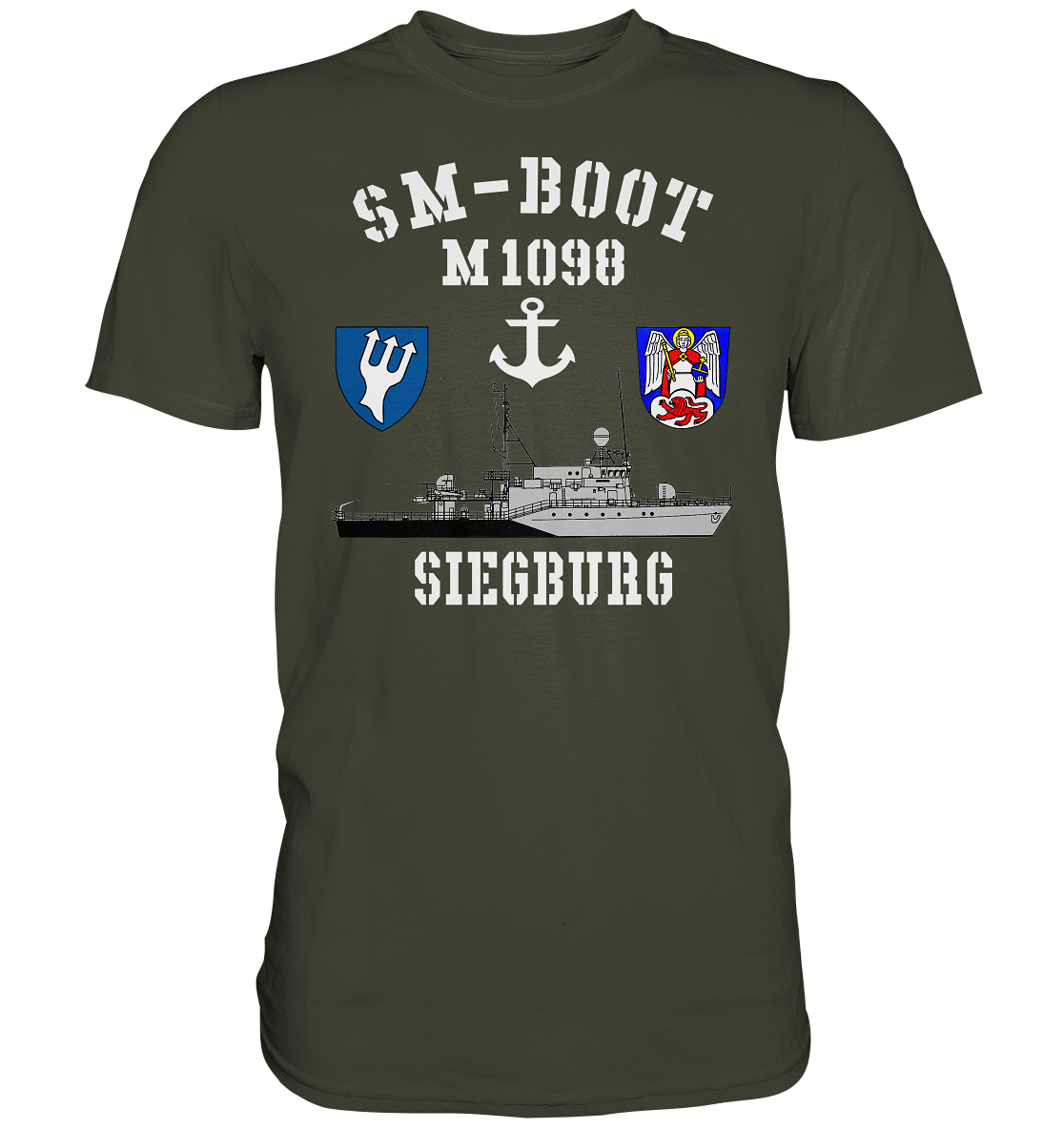 SM-Boot M1098 SIEGBURG Anker - Premium Shirt