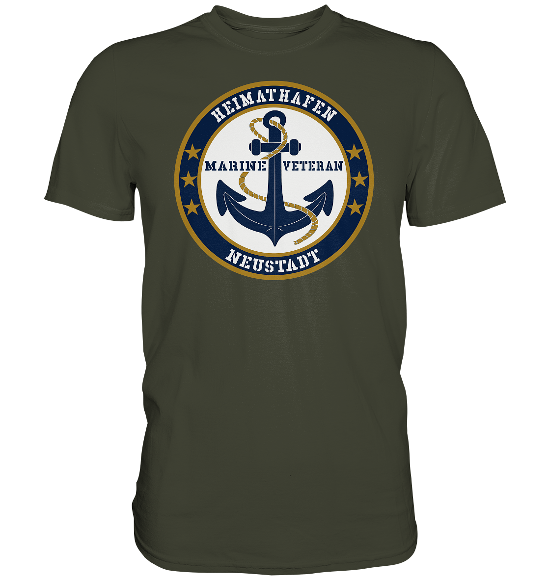 Marine Veteran Heimathafen NEUSTADT - Premium Shirt