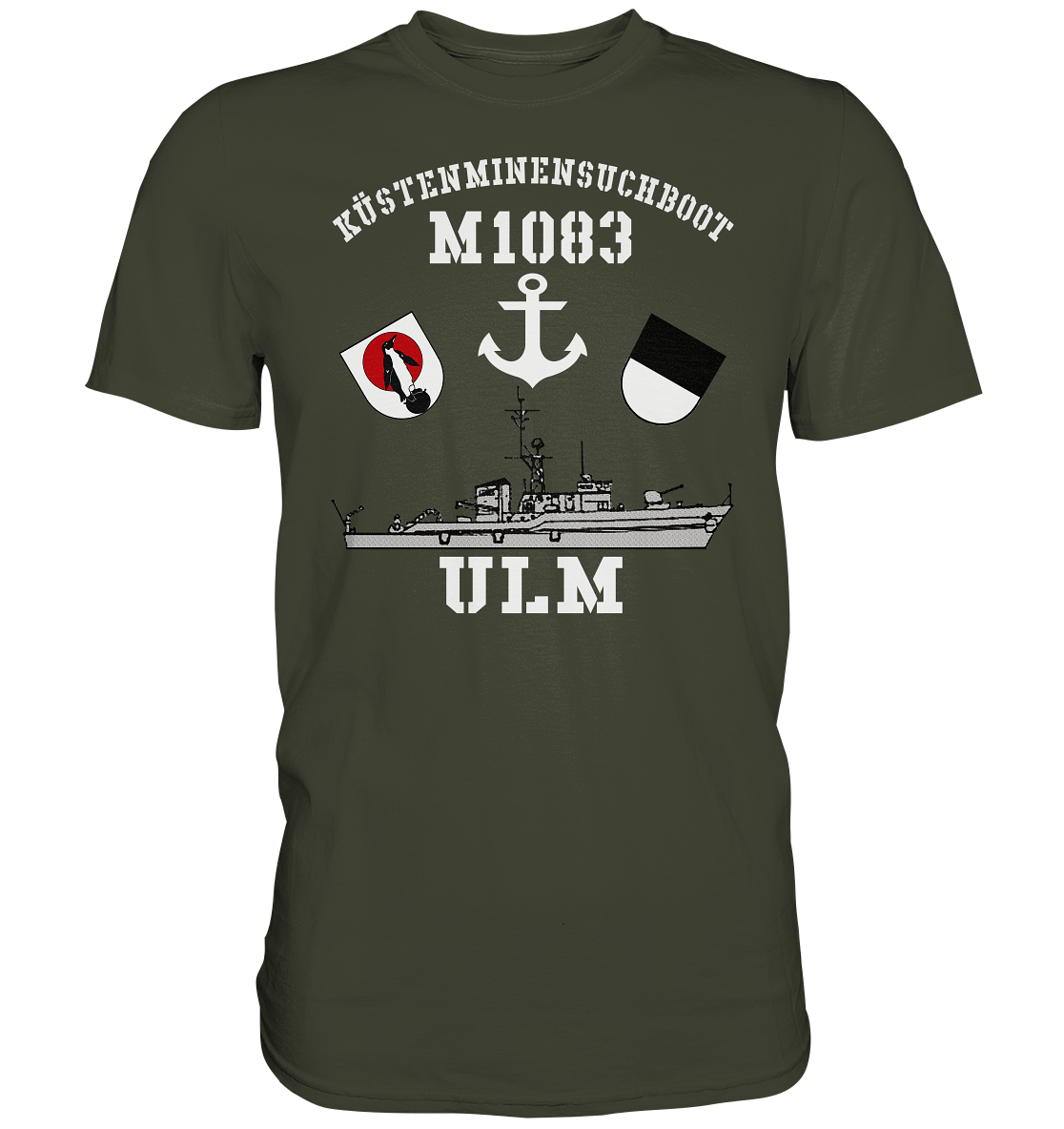 KM-Boot M1083 ULM Anker - Premium Shirt