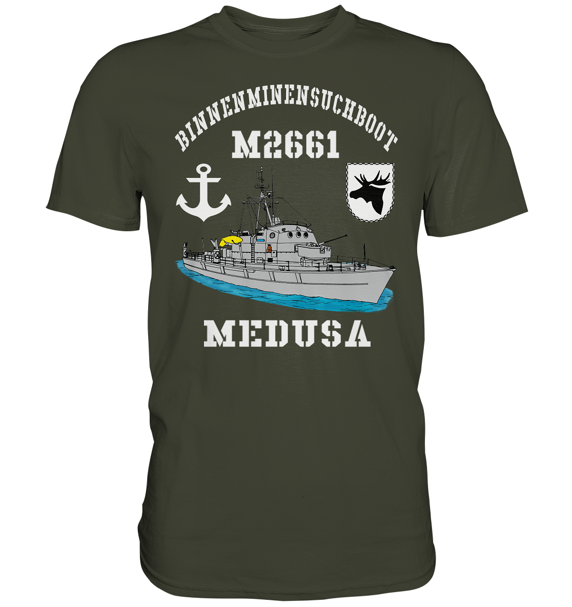 BiMi M2661 MEDUSA 3.MSG Anker - Premium Shirt
