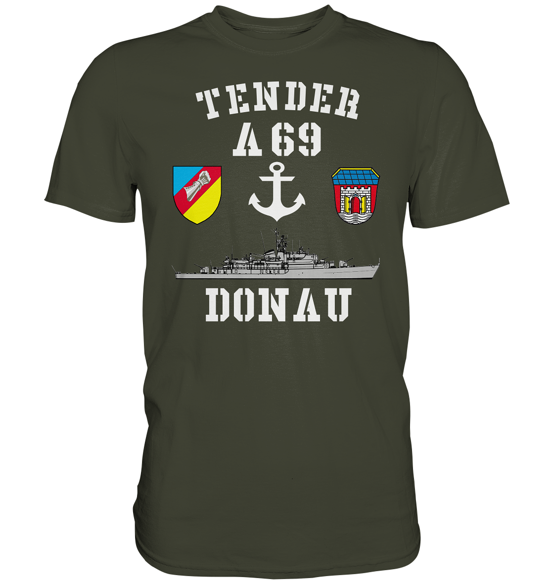 Tender A69 DONAU 2.SG Anker  - Premium Shirt