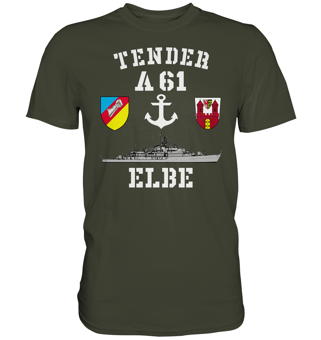 Tender A61 ELBE 2.SG ANKER - Premium Shirt