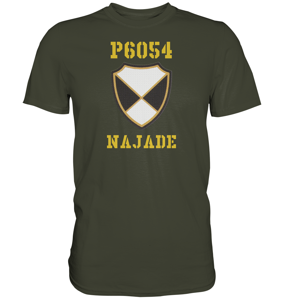 P6054 NAJADE Wappen - Premium Shirt