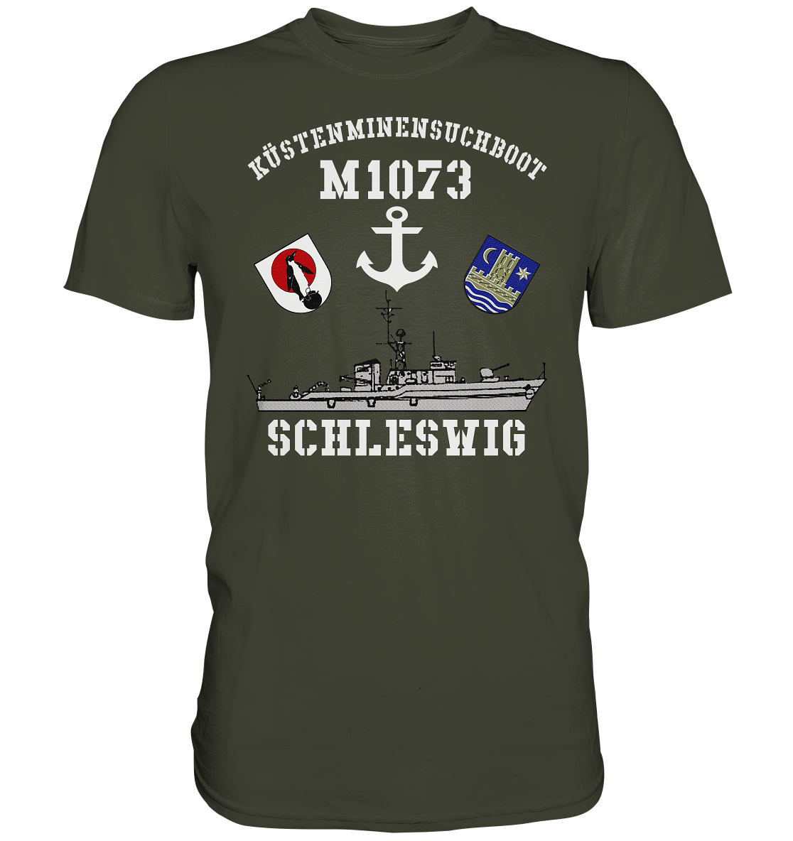 KM-Boot M1073 SCHLESWIG Anker - Premium Shirt