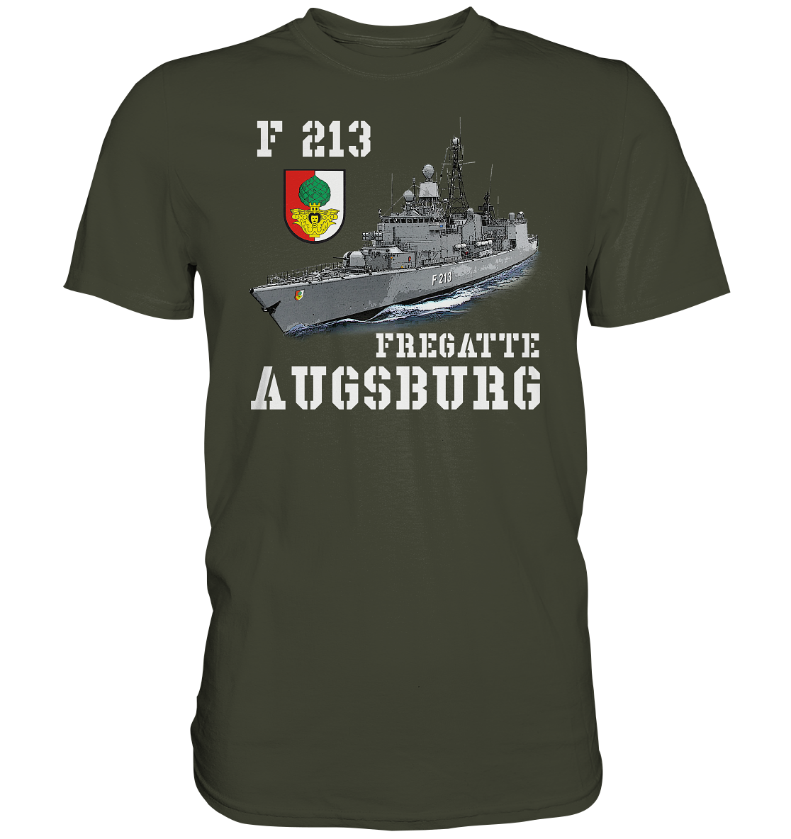 F213 Fregatte AUGSBURG - Premium Shirt