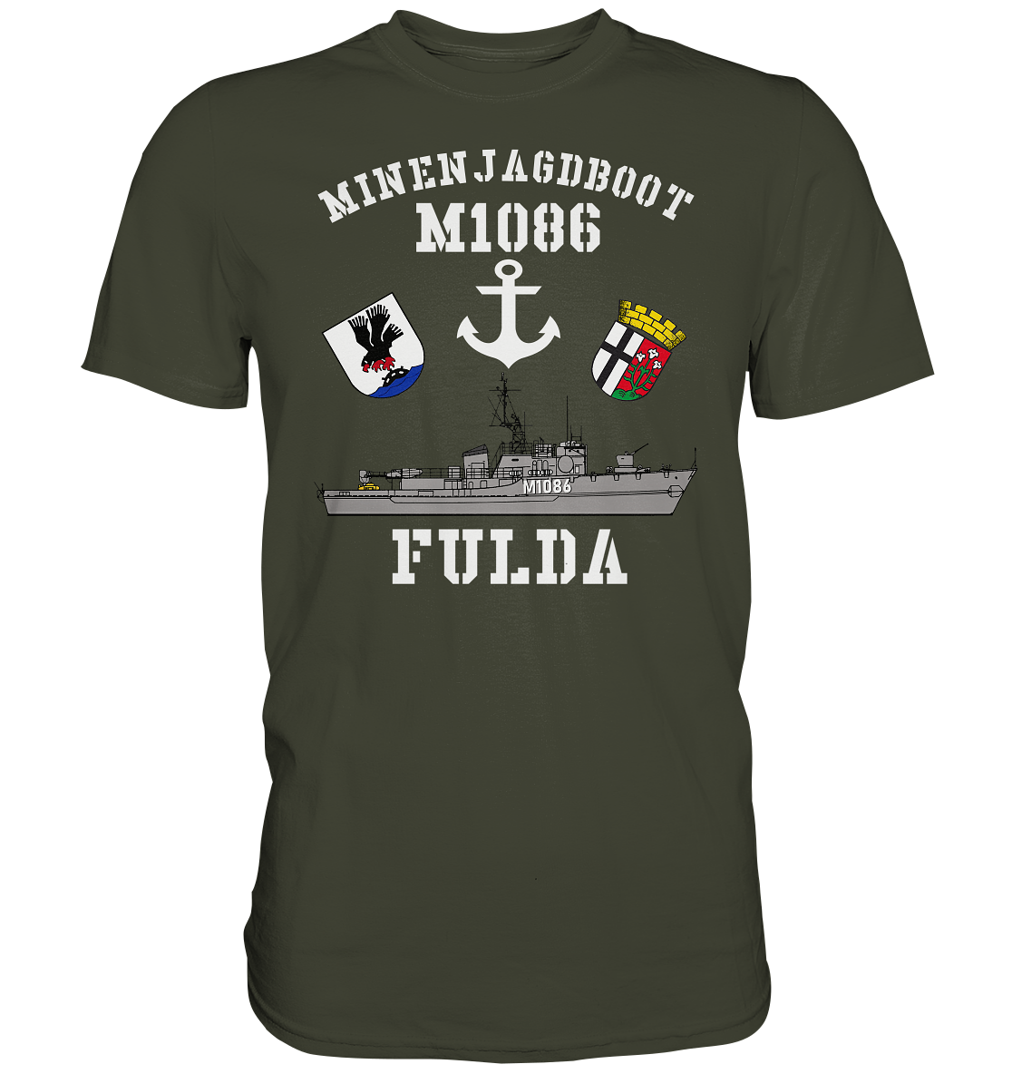 Mij.-Boot M1086 FULDA - Premium Shirt