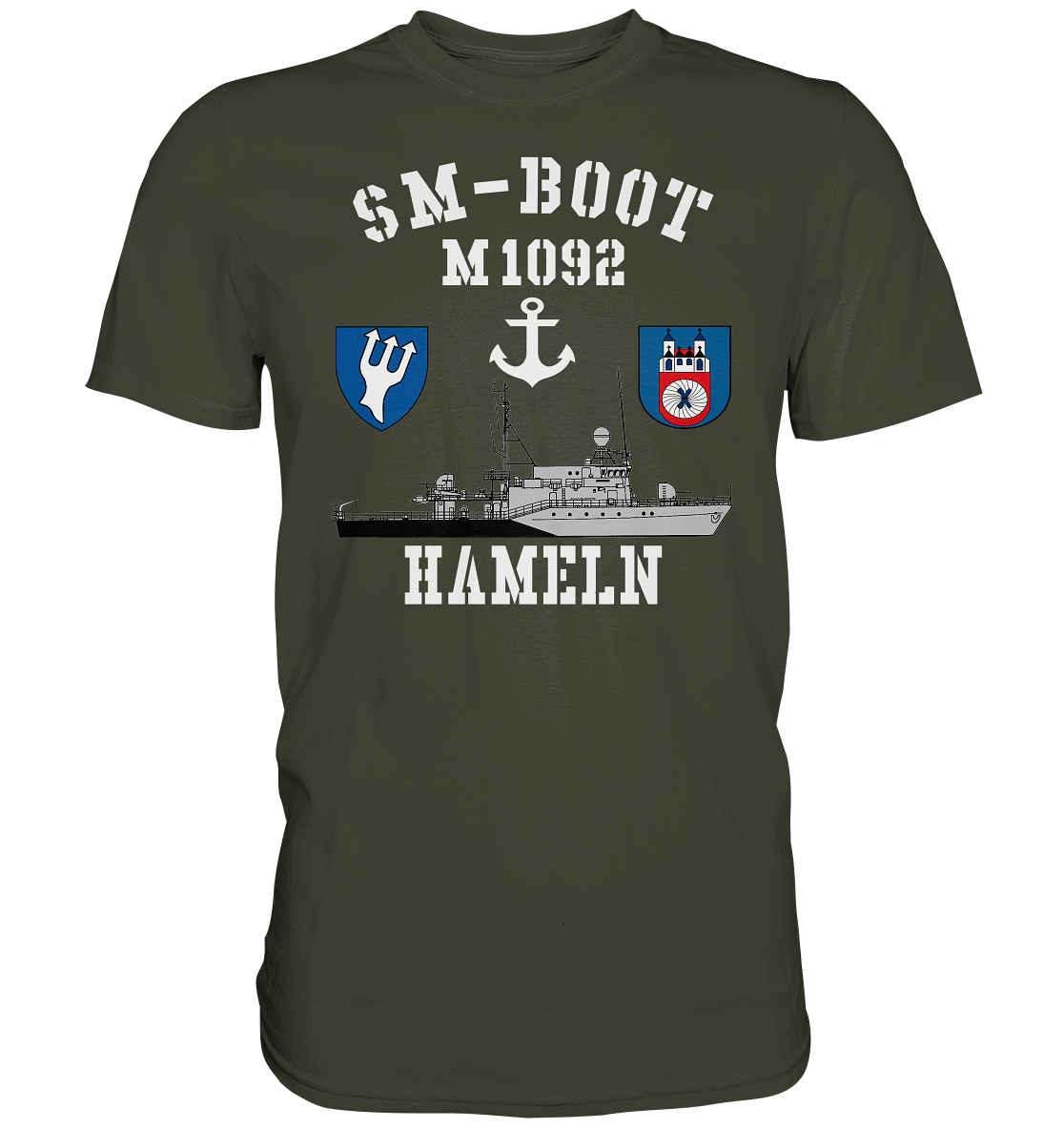 SM-Boot M1092 HAMELN Anker - Premium Shirt