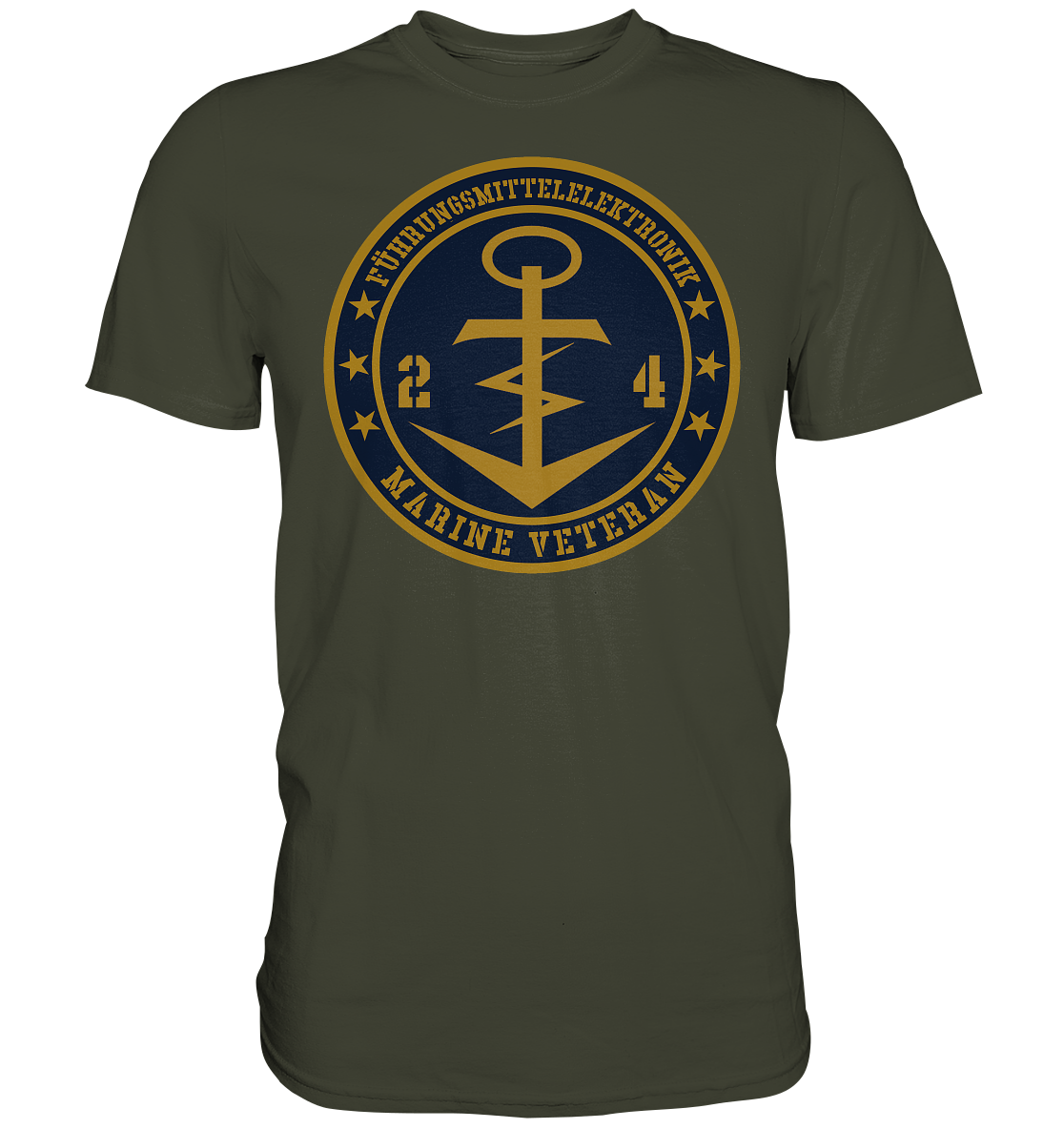 Marine Veteran 24er FÜHRUNGSMITTELELEKTRONIK - Premium Shirt