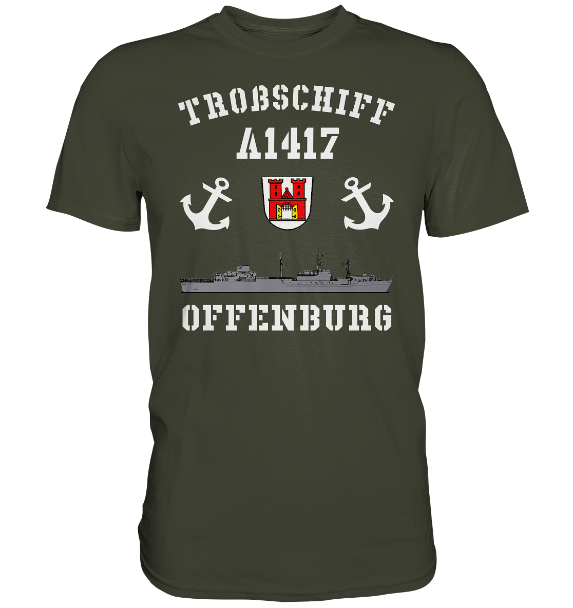 Troßschiff A1417 OFFENBURG - Premium Shirt