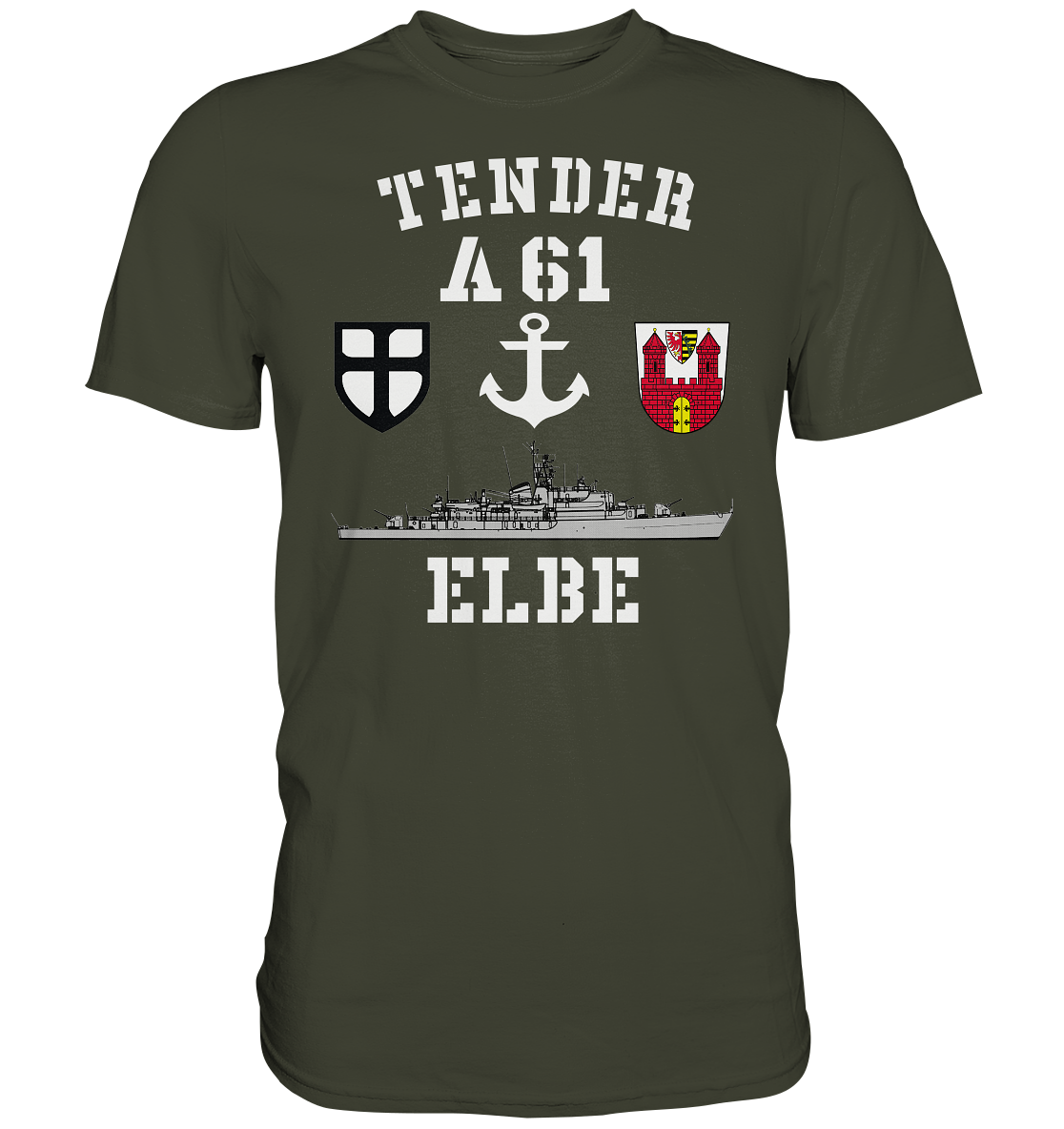 Tender A61 ELBE 7.SG ANKER - Premium Shirt